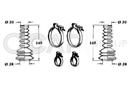 Комплект пыльника OCAP 0901601