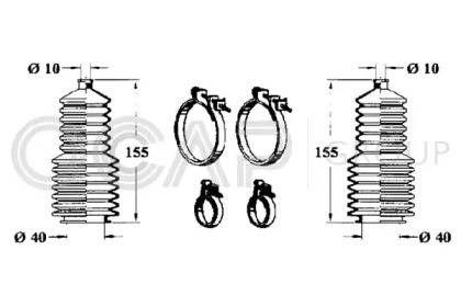 Комплект пыльника OCAP 0901632