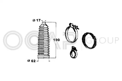 Комплект пыльника OCAP 0901955