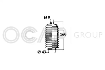 Комплект пыльника OCAP 0902199