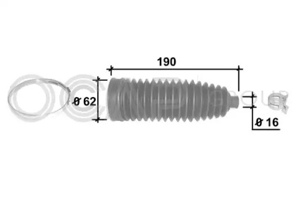 Комплект пыльника OCAP 0902287