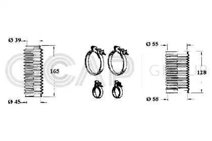 Комплект пыльника OCAP 0902853