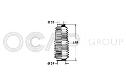 Пыльник OCAP 1211105
