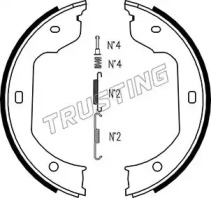 Комплект тормозных колодок, стояночная тормозная система TRUSTING 019.029K