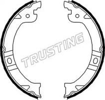 Комлект тормозных накладок TRUSTING 023.002