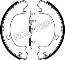 Комплект тормозных колодок, стояночная тормозная система TRUSTING 023.006K