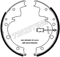 Комлект тормозных накладок TRUSTING 034.088