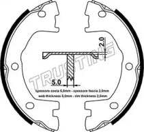 Комлект тормозных накладок TRUSTING 034.101