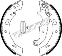 Комлект тормозных накладок TRUSTING 040.162