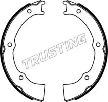 Комлект тормозных накладок TRUSTING 046.229