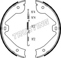 Комплект тормозных колодок, стояночная тормозная система TRUSTING 052.131K