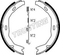 Комплект тормозных колодок, стояночная тормозная система TRUSTING 052.132K