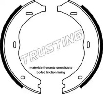 Комлект тормозных накладок TRUSTING 052.135