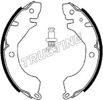 Комлект тормозных накладок TRUSTING 064.157