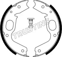 Комлект тормозных накладок TRUSTING 064.176