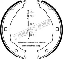 Комплект тормозных колодок, стояночная тормозная система TRUSTING 079.193K