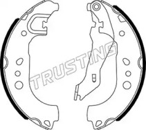 Комлект тормозных накладок TRUSTING 106.220