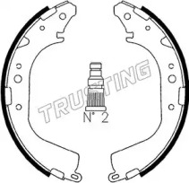 Комлект тормозных накладок TRUSTING 115.268