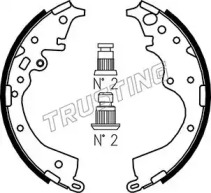 Комлект тормозных накладок TRUSTING 115.324