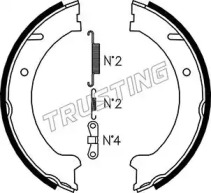 Комплект тормозных колодок, стояночная тормозная система TRUSTING 127.274K