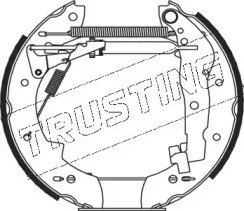 Комплект тормозных колодок TRUSTING 5019