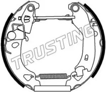 Комлект тормозных накладок TRUSTING 6099