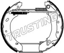 Комлект тормозных накладок TRUSTING 6104