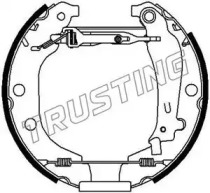 Комлект тормозных накладок TRUSTING 6163