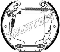 Комлект тормозных накладок TRUSTING 6193