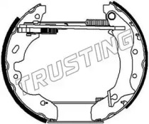 Комлект тормозных накладок TRUSTING 6263