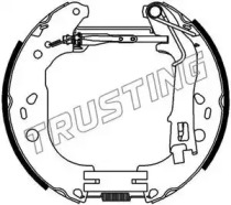 Комлект тормозных накладок TRUSTING 6390