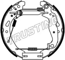Комплект тормозных колодок TRUSTING 6443