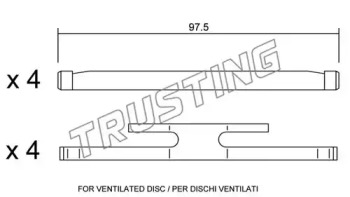 Комплектующие TRUSTING KIT.006