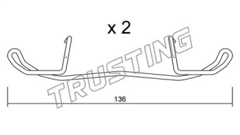 Комплектующие TRUSTING KIT.093