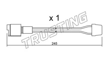 Контакт TRUSTING SU.072