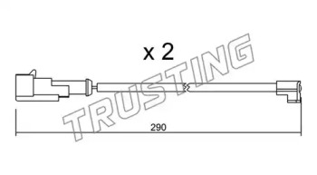 Контакт TRUSTING SU.100K