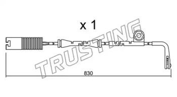 Контакт TRUSTING SU.104