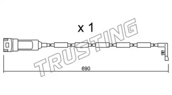 Контакт TRUSTING SU.108