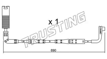 Контакт TRUSTING SU.157