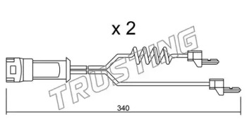 Контакт TRUSTING SU.172K