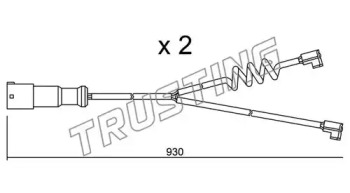 Контакт TRUSTING SU.188K