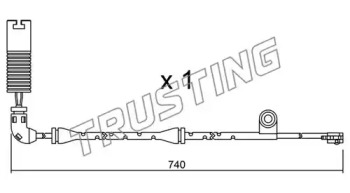 Контакт TRUSTING SU.195