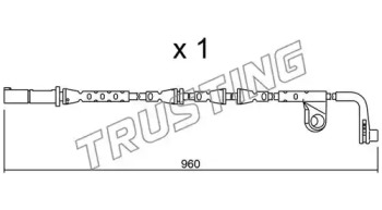 Контакт TRUSTING SU.220