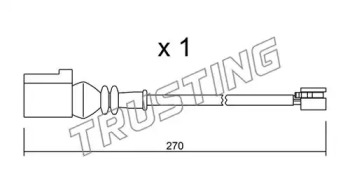 Контакт TRUSTING SU.246