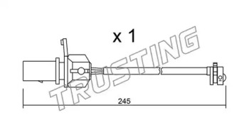 Контакт TRUSTING SU.247