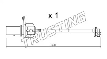 Контакт TRUSTING SU.248