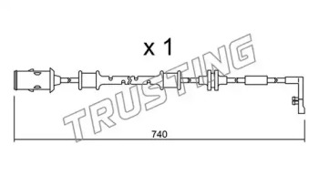 Контакт TRUSTING SU.318