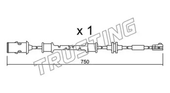 Контакт TRUSTING SU.319