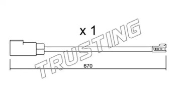 Контакт TRUSTING SU.341