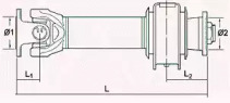 Вал SPIDAN 28012